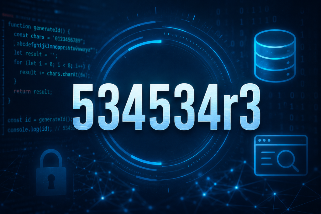 534534r3: Understanding the Meaning, Purpose, and Online Importance
