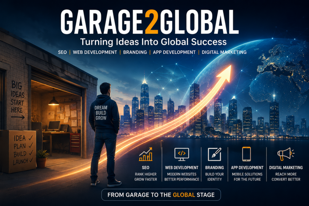 Garage2Global: Transforming Startups Into Digital Success Stories