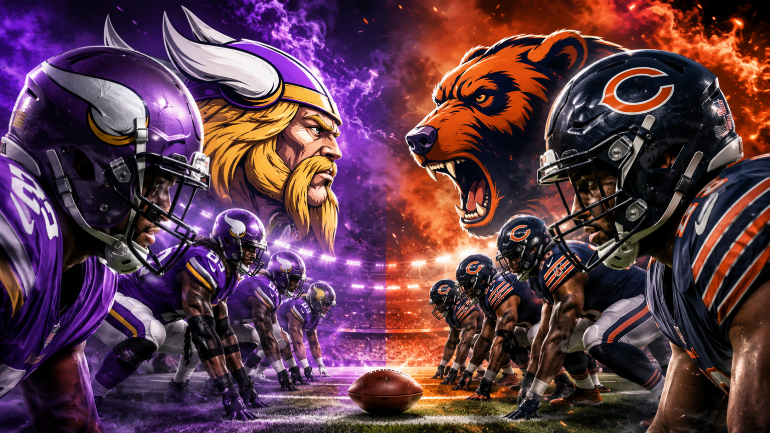 Minnesota Vikings vs Chicago Bears Match Player Stats