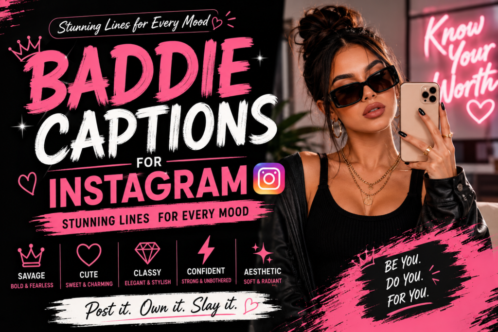 Baddie Captions for Instagram