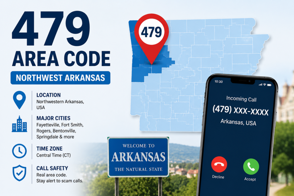 479 Area Code: Essential Arkansas Location and Call Safety Guide 479 Area Code