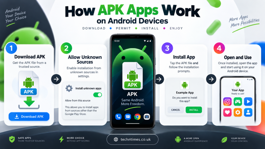 How APK Apps Work on Android Devices